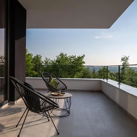 Beautiful She Luxury With View In Groznjan Villa