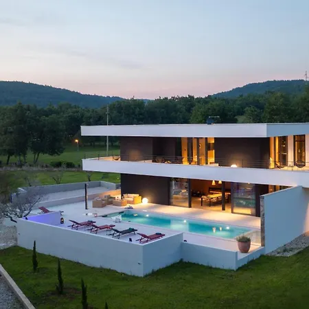 Beautiful She Luxury With View In Groznjan Villa Sterna