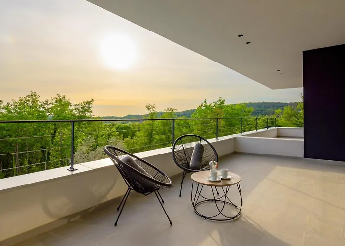 Beautiful She Luxury With View In Groznjan Villa *